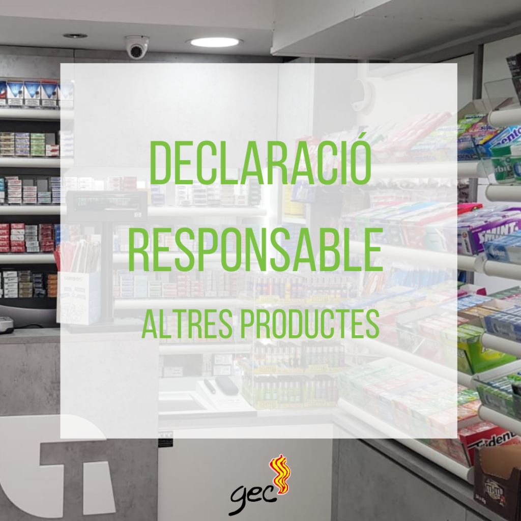 Declaració Responsable