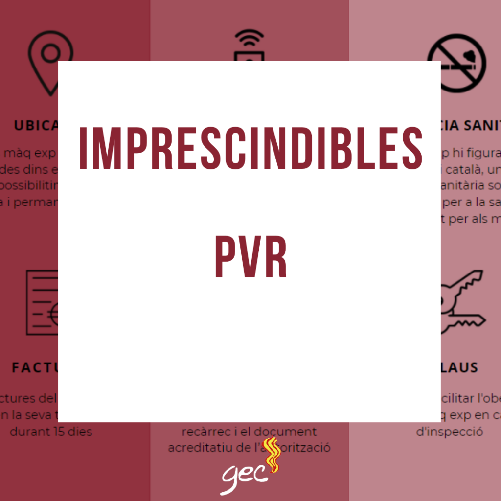 Imprescindibles PVR