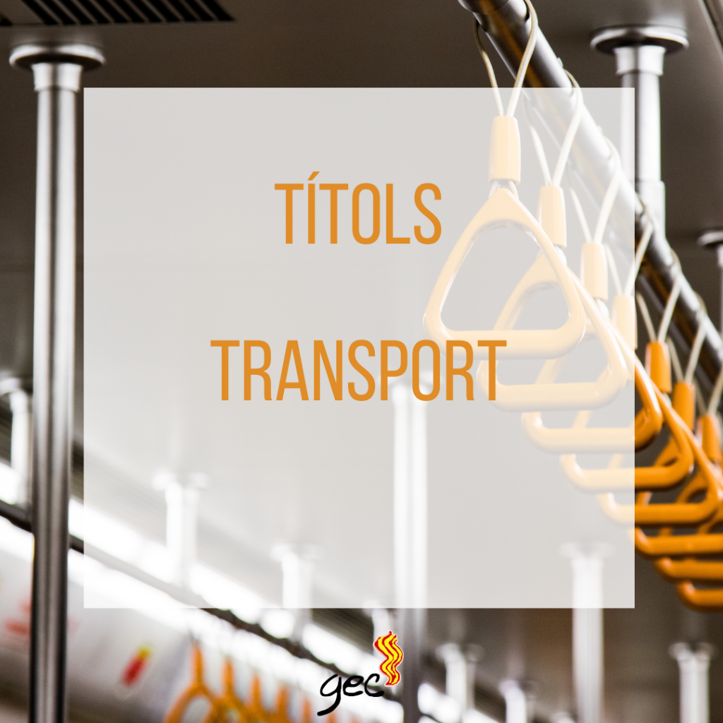 títols transport