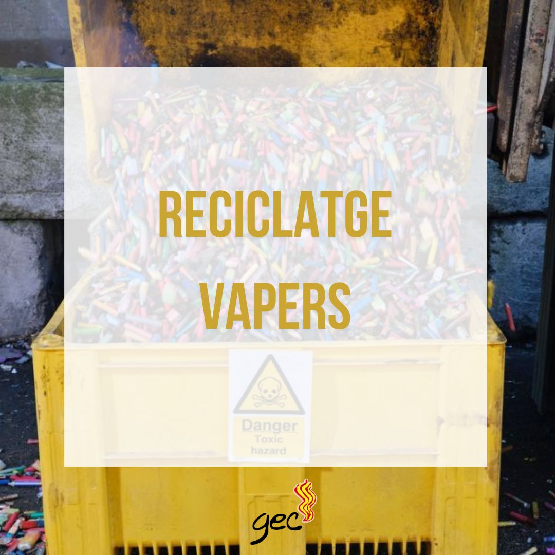 GEC – reciclatge vapers