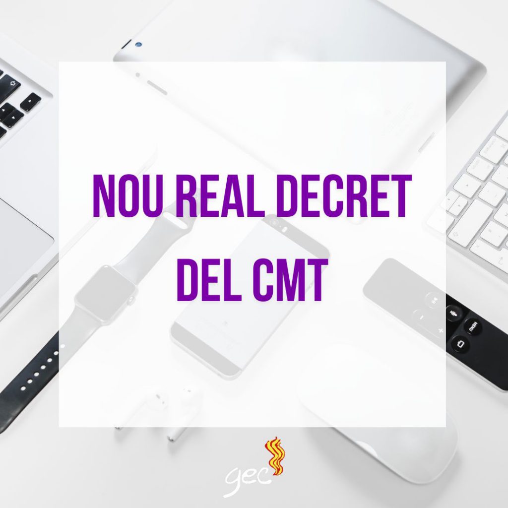 GEC - real decret cmt