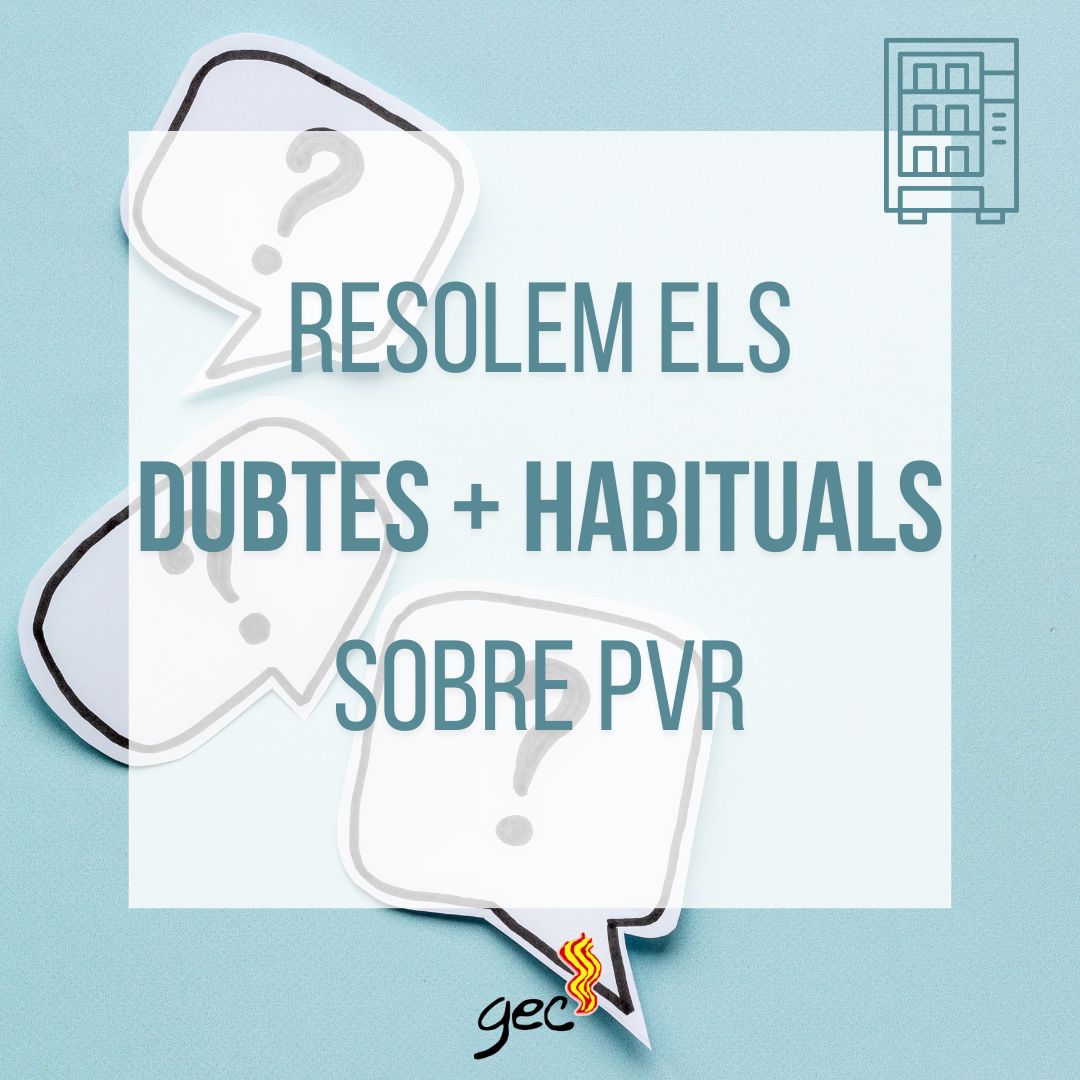 resolem dubtes PVR